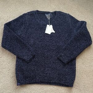 Barefoot Dreams Midnight Blue Crew Neck Sweater